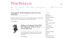 Desktop Screenshot of blog.pinkprincess.com